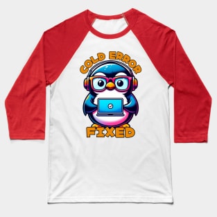 Penguin programmer Baseball T-Shirt